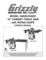 Grizzly G0691 User manual