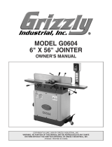 Grizzly G0604 User manual