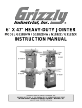 Grizzly Biscuit Joiner G1182ZHW User manual