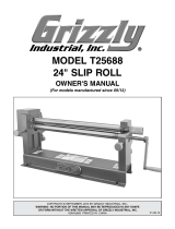 Grizzly T25688 User manual