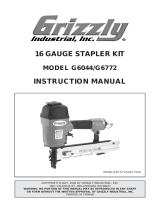 Grizzly Staple Gun G6772 User manual