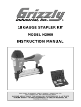 Grizzly Staple Gun H2909 User manual