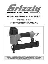 Grizzly Staple Gun H7678 User manual