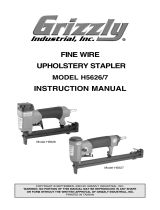 Grizzly Staple Gun H5626/7 User manual