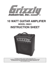 Grizzly Car Amplifier H6021 User manual