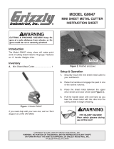 Grizzly DVR G9947 User manual