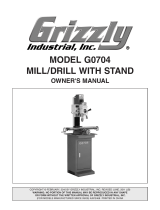 Grizzly Drill G0704 User manual