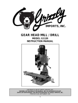 Grizzly Drill G1126 User manual