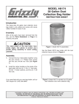 Grizzly Dust Collector H8174 User manual