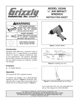 Grizzly Impact Driver G5346 User manual
