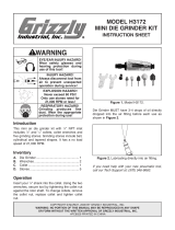 Grizzly Grinder H3172 User manual