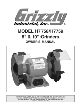 Grizzly Grinder H7758/H7759 User manual