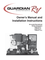 Generac Power Systems Guardian RV 02010-2 User manual