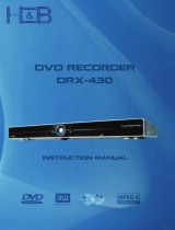 H & B DRX-430 User manual