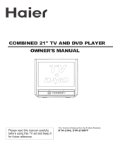 Haier DVD Player DTA-2198PF User manual