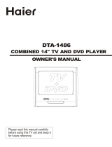 Haier DTA-1486 User manual