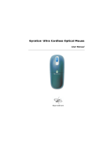 Gyration Mouse Ultra Cordless Optical Mouse User manual