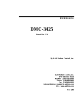 Galil DMC-3425 User manual