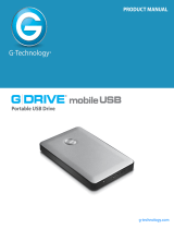 G-Technology Portable Media Storage 0G02428 User manual