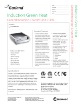 Garland Cooktop GL-SH/BA 2500 User manual