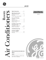 GE Monogram Air Conditioner AEE18 User manual