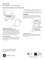 GE MonogramDishwasher ZBD1850NII