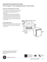 GE Monogram ZBD6800NBB User manual