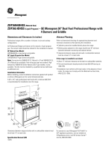 GE Monogram Range ZDP3614DHSS User manual