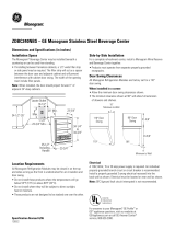 GE ZDBC240NBS User manual
