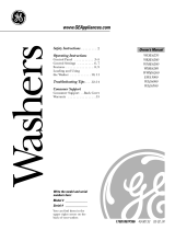 GE Washer 175D1807P396 User manual