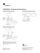 Monogram ZTD910WFWW User manual