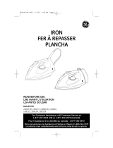 GE Iron 106822R User manual