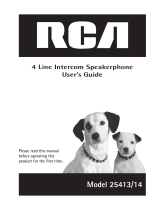 RCA 14 User manual