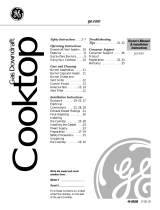 GE Cooktop 49-80388 12-05 JR User manual