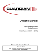 Generac Power Systems Portable Generator 005040-2 User manual