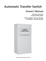 Generac Power Systems Switch 005036-0 User manual