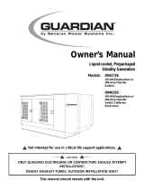 Generac 0043736, 0046265 User manual