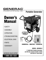 Generac 004583-0 User manual