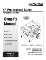 Generac XP8000E User manual