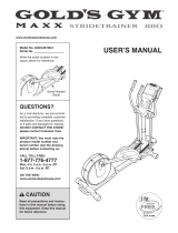 Pro-Form GGEL68108.0 User manual