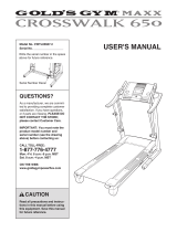 Gold's Gym CWTL05607.1 User manual