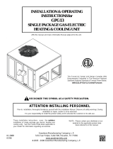 Goodman Mfg GPG13421A User manual