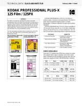 Kodak 125 FILM User manual