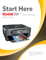Kodak All in One Printer ESP 7 User manual