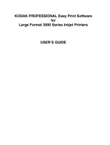 Kodak Guidelines 3000 series User manual