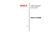 Kodak Digital Science 2500 User manual