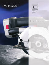 Parkside Cordless Saw PAHKS 18V User manual