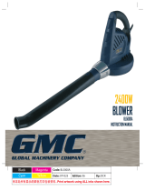 Global Machinery Company Blower BL5000A User manual