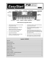 Korg Electronic Keyboard PA60 User manual