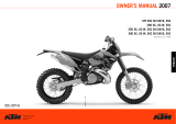 KTM 250 EXC six days User manual